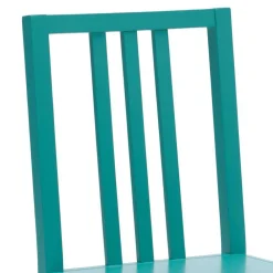 Wohnen Holz Esszimmerstuhl in Türkis Grenium aus Buche (2er Set)