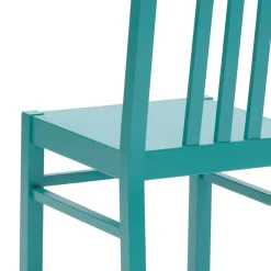 Wohnen Holz Esszimmerstuhl in Türkis Grenium aus Buche (2er Set)