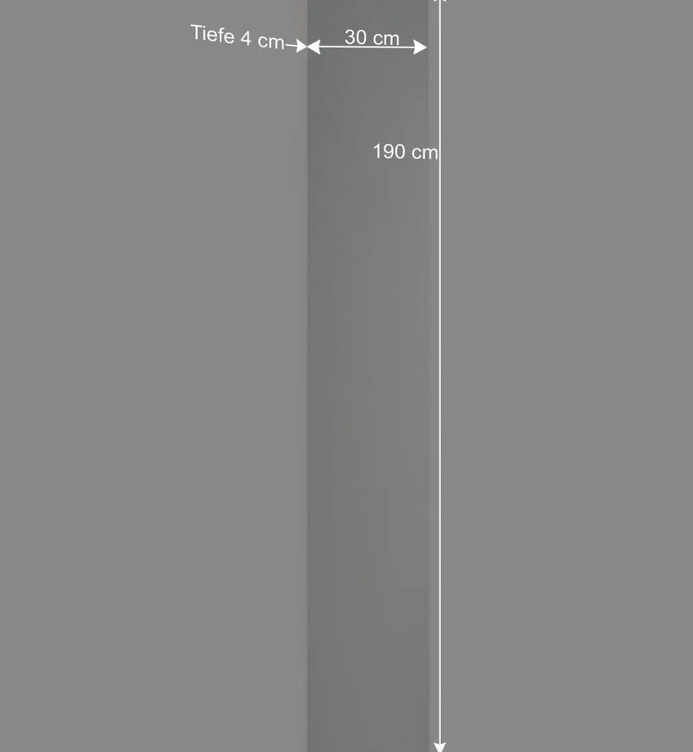 Wohnen Holz Garderoben Set aus Eiche - Avidora (vierteilig)