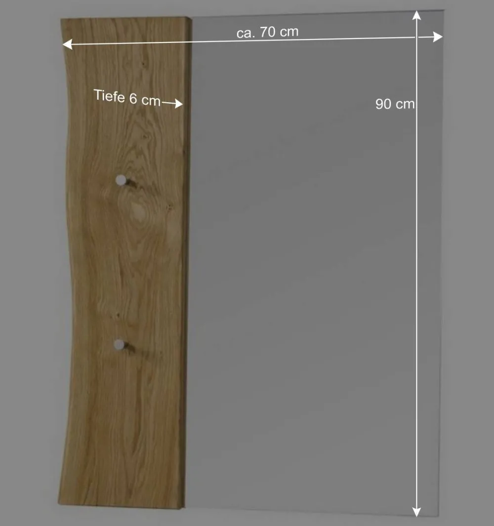 Wohnen Holz Garderoben Set aus Eiche - Avidora (vierteilig)