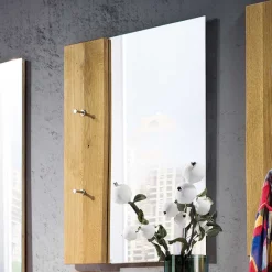 Wohnen Holz Garderoben Set aus Eiche - Avidora (vierteilig)