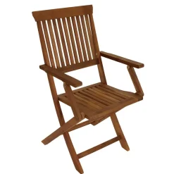 Wohnen Balkonmöbel|Terrassenmöbel*Holz Garten Sitzgruppe klappbar - Palma (fünfteilig)