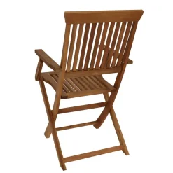 Wohnen Balkonmöbel|Terrassenmöbel*Holz Garten Sitzgruppe klappbar - Palma (fünfteilig)