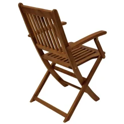 Wohnen Sitzgruppe|Balkonmöbel*Holz Gartenmöbel klappbar - Tarina (siebenteilig)