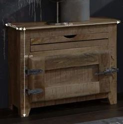 Wohnen Kommoden|Nachttische*Holz Kommode Suennas aus Mangobaum