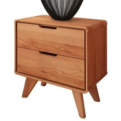 Wohnen Holz Nachttische mit Schubladen - Junola
