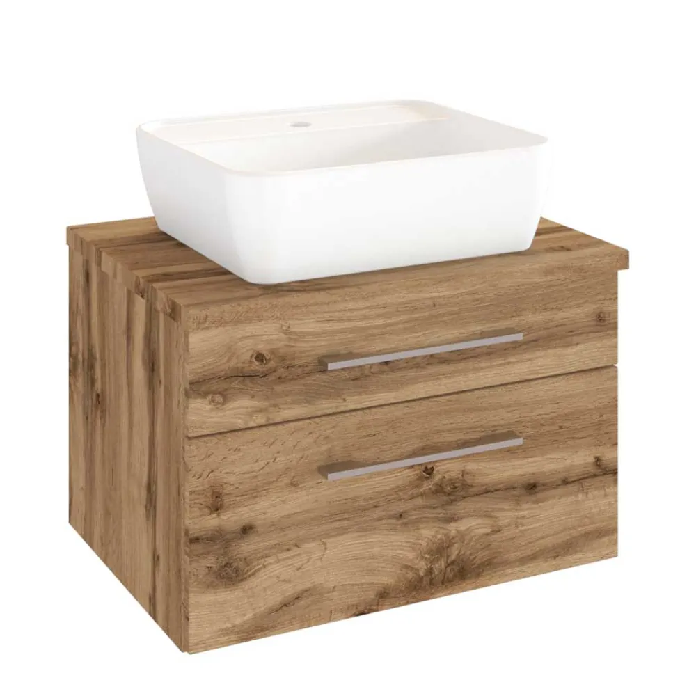 Wohnen Waschtisch|Waschbeckenunterschränke*Holz Optik Waschtisch in Wildeiche - Userina