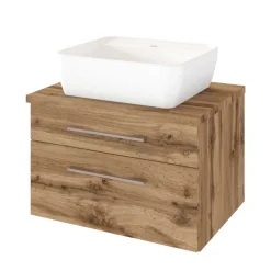 Wohnen Waschtisch|Waschbeckenunterschränke*Holz Optik Waschtisch in Wildeiche - Userina