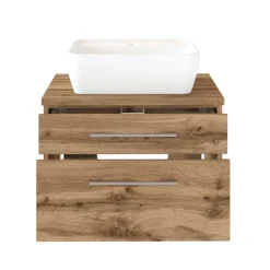 Wohnen Waschtisch|Waschbeckenunterschränke*Holz Optik Waschtisch in Wildeiche - Userina