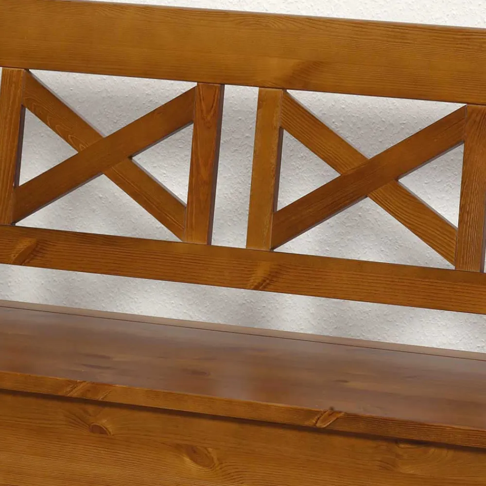 Wohnen Holzbank Bistrita mit Truhe