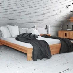 Wohnen Betten|Betten*Holzbett Barvuda aus Kernbuche Massivholz