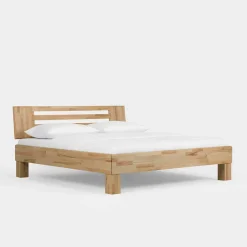 Wohnen Naturholzmöbel|Betten*Holzbett Life in Kernbuche natur geölt