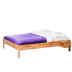 Wohnen Naturholzmöbel|Betten*Holzbett Middle aus Kernbuche Massivholz