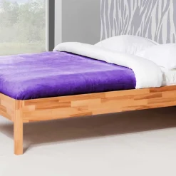 Wohnen Naturholzmöbel|Betten*Holzbett Middle aus Kernbuche Massivholz