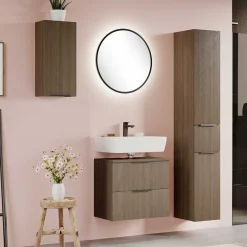 Wohnen Holzdekor Badausstattung Set - Ucaida (vierteilig)