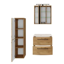 Wohnen Holzdekor Badausstattung Möbel - Arazony (dreiteilig)