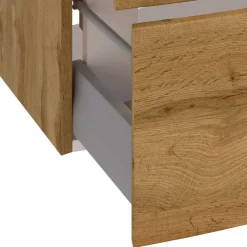 Wohnen Badezimmer Komplett*Holzdekor Badezimmermöbel Kombi - Arazony (vierteilig)