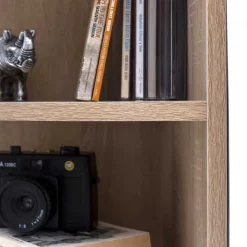 Wohnen Holzdekor Hängeregal für die Ecke - Estateas