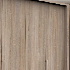 Wohnen Holzdekor Kleiderschrank in Eiche Sägerau - Zayun