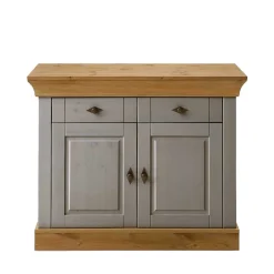 Wohnen Flurkommoden|Sideboards & Kommoden*Holzkommode Cempino in Grau
