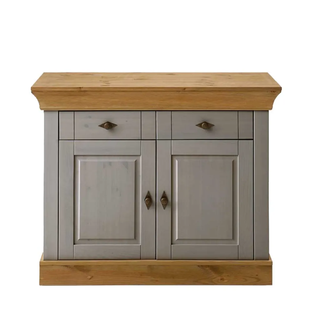 Wohnen Flurkommoden|Sideboards & Kommoden*Holzkommode Cempino in Grau