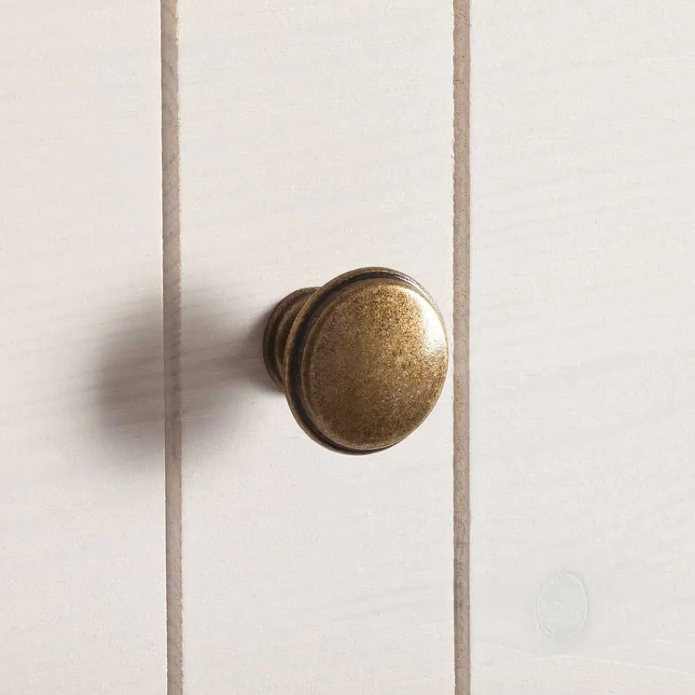 Wohnen Kommoden|Nachttische*Holzkommode in Weiß gewachst - Cilao