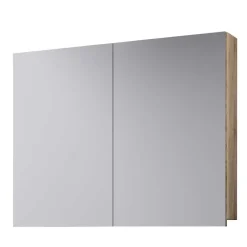 Wohnen Holznachbildung Badezimmer Möbel - Caleena (vierteilig)