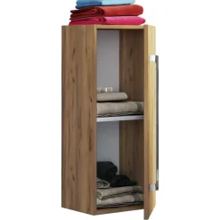 Wohnen Holzoptik Badezimmer Möbel - Karin (vierteilig)