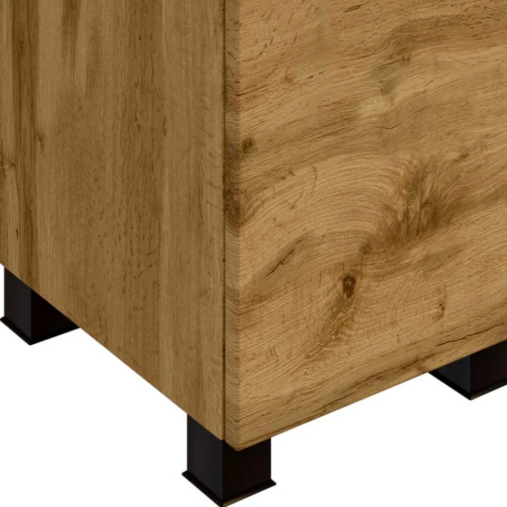 Wohnen Holzoptik Bad-Unterschrank stehend oder hängend - Arazony