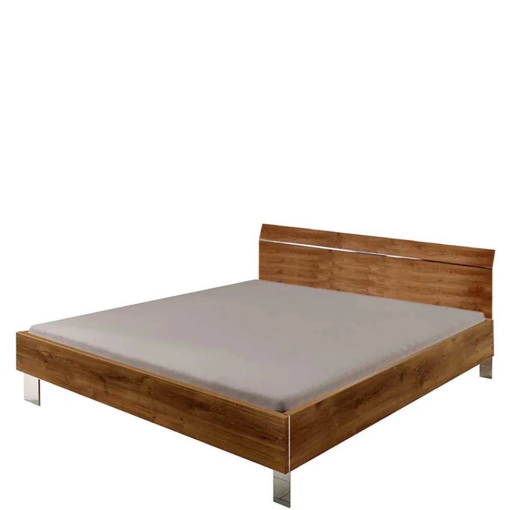 Wohnen Betten|Betten*Holzoptik Bett in Plankeneiche - Dagidoyo