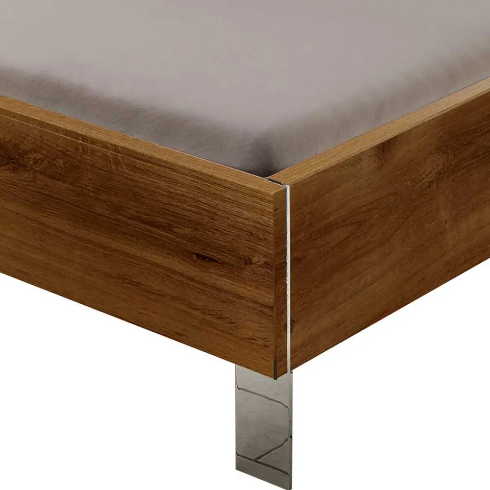 Wohnen Betten|Betten*Holzoptik Bett in Plankeneiche - Dagidoyo