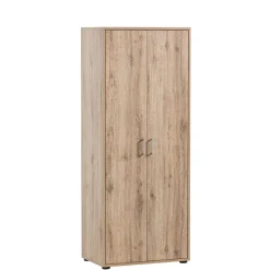 Wohnen Holzoptik Büroschrank in Wildeiche - Jytte