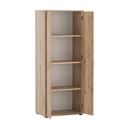 Wohnen Holzoptik Büroschrank in Wildeiche - Jytte