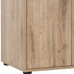 Wohnen Holzoptik Büroschrank in Wildeiche - Jytte