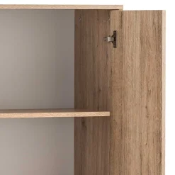 Wohnen Holzoptik Büroschrank in Wildeiche - Jytte