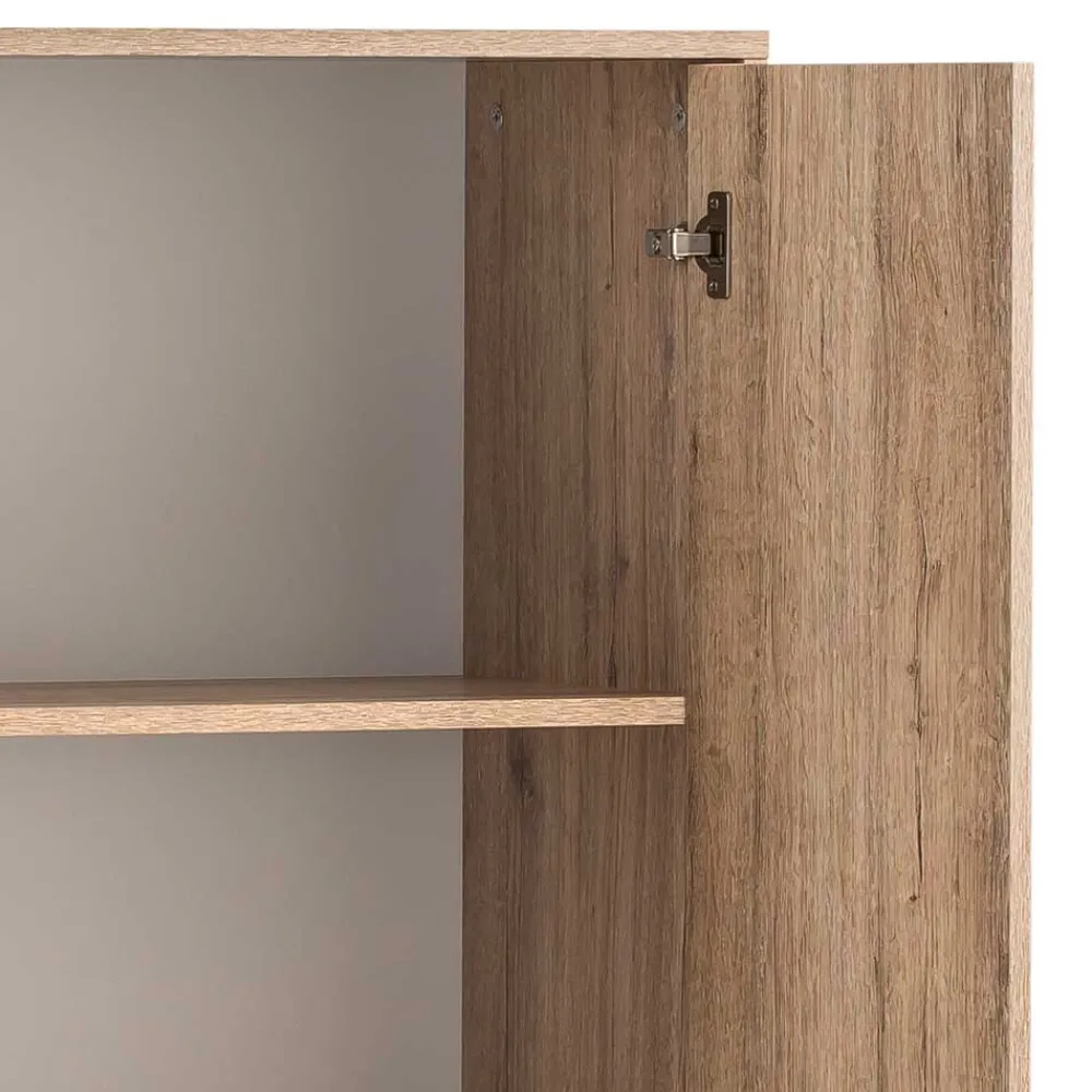 Wohnen Holzoptik Büroschrank in Wildeiche - Jytte