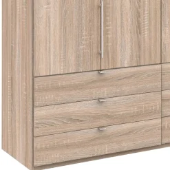 Wohnen Jugendzimmerschränke*Holzoptik Schlafzimmerkleiderschrank 200cm - Zayun