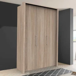 Wohnen Holzoptik Schlafzimmerschrank 2 türig - Zayun