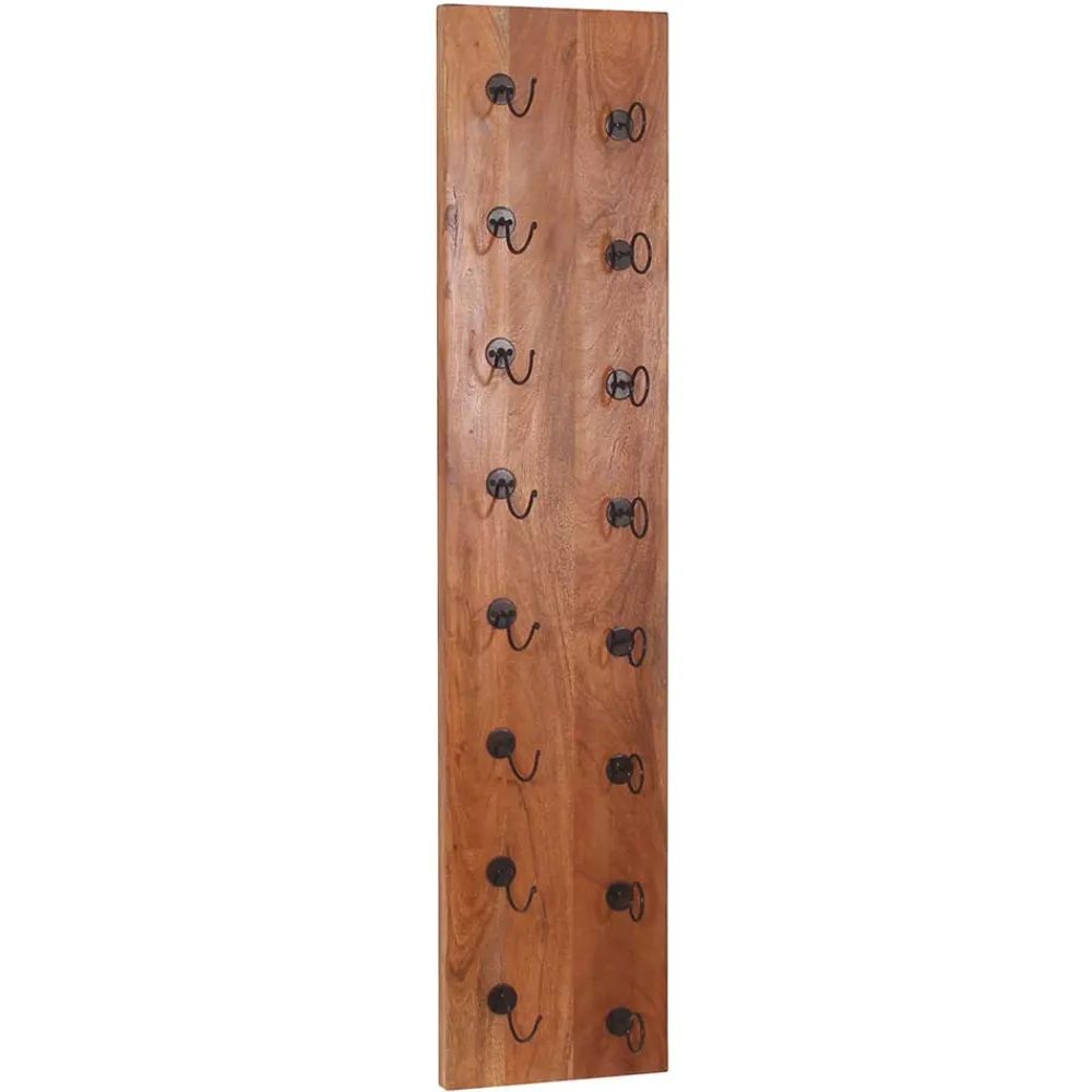 Wohnen Wohnzimmer-Regale|Küchenregale*Holzpaneel Weinregal aus Mangobaum - Mendoza