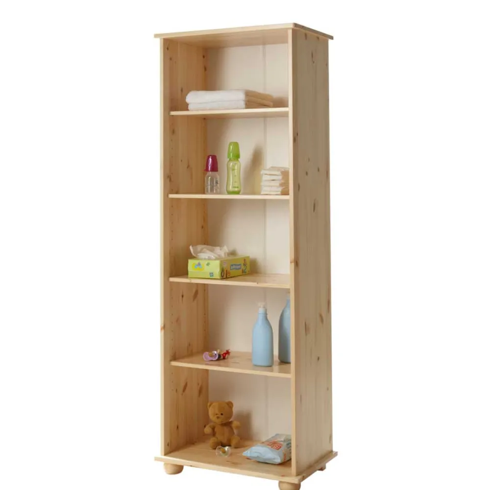 Kinder Wohnen Holzregal Cilian aus Kiefer Massivholz