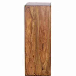 Wohnen Regale|Esszimmerregale*Holzregal massiv Hoslo quadratisches Design