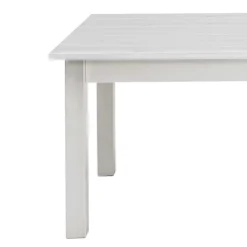 Wohnen Holztisch Zanaris in Weiß