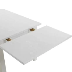 Wohnen Holztisch Zanaris in Weiß