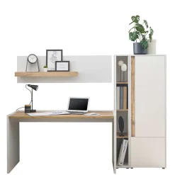 Wohnen Home Office Arbeitsplatz & Stauraum - Nonessia (vierteilig)