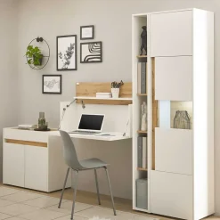 Wohnen Home Office Möbel|Büro Komplett*Home Office Einrichtung als Set - Nonessia (vierteilig)