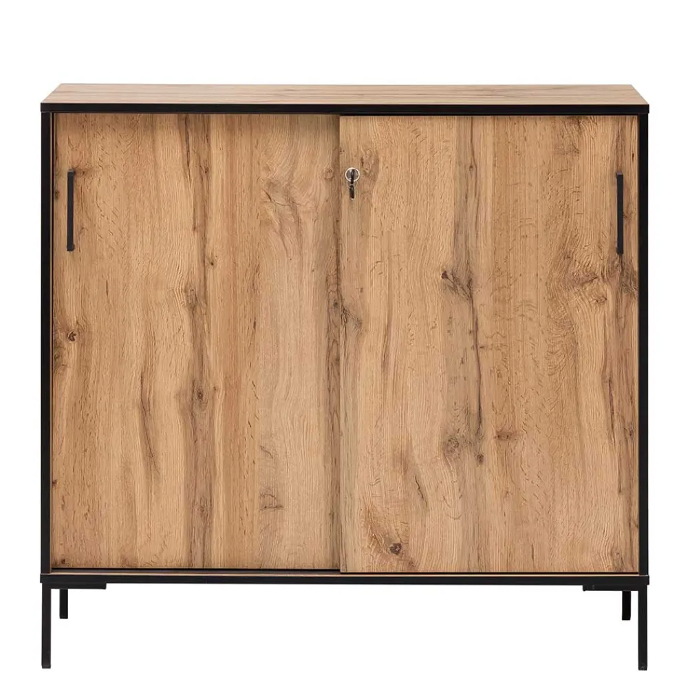 Wohnen Büroschränke*Home Office Schrank mit Schiebetüren - Zustic