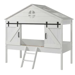 Wohnen Kinderbetten*Hütten Spielbett halbhoch - Elias