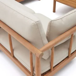 Wohnen Indoor Outdoor Ecksofa & Tisch - Perconia (zweiteilig)