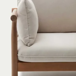 Wohnen Weiße Möbel|Korbmöbel*Indoor Outdoor Sessel in Cremefarben - Perconia