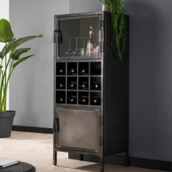 Wohnen Esszimmerschränke*Industrial Barschrank aus Metall - Brayden